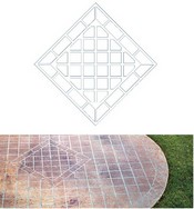 Diamond Stencil Pattern