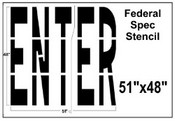 YIELD Federal Spec Stencil