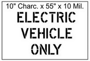 Electric Vehicle Stencil