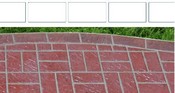 Edge Brick Border Stencil Pattern