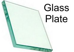 Glass Plate For Epoxy Paste Ink - 4"x7"