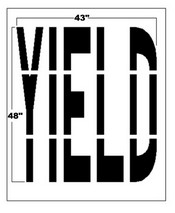 YIELD Federal Spec Stencil