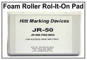 JR-50 Rol-It-On Ink Pad, 3-1/2"x7"
0408201 Rol-It-On Ink Pad, 3-1/2"x7"