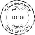 Notary Stamp
Hawaii Pre-Inked Notary Stamp