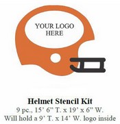 15' Pro Football Helmet Stencil Kit