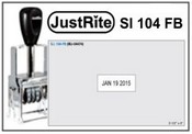 Justrite 104 FB Self-Inking Dater
Self Inking 104FB Dater
