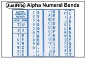 Justrite Alpha Numeral Replacement Bands
Justrite Alphanumerical Bands
Justrite Alphanumerical Replacement Bands