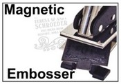 Interchangeable Magnetic Embosser Replacement Die