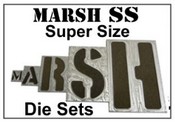 MARSH Super Size Manual Stencil Machine