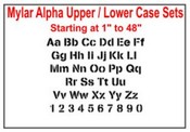 Mylar Numerical Stencil
7.5 Mil Mylar Numerical Stencil Sets 
Stencil Number sets