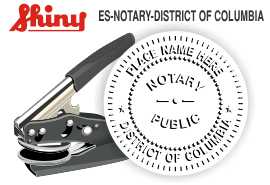 District of Columbia Notary Embosser
DC Notary Seal
DC Notary Public