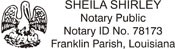 Notary Stamp
Louisiana Self-Inking Notary Stamp
Louisiana Notary Stamp
Louisiana Public Notary Stamp
Public Notary Stamp