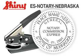 Nebraska Notary Embosser
Nebraska Notary Public Embossing Seal
Notary Public Embossing Seal
Nebraska Notary Public Seal
Notary Public Seal