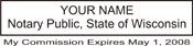 Notary Stamp
Wisconsin Self-Inking Notary Stamp
Wisconsin Notary Stamp
Wisconsin Public Notary Stamp
Public Notary Stamp