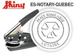 Quebec Notary Embosser
Quebec Notary Public Embosser