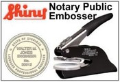 Notary Embossing Seal
Notary Public Handheld Embosser
Notary Public Seal