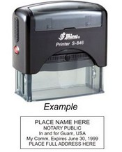 Notary Stamp
Guam Self-Inking Notary Stamp