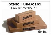 Stencil Board - 7” x 20” - 50 lb pak, 570 Sheets