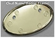 Oval Frame for Name Badges