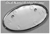 Oval Frame for Name Badges