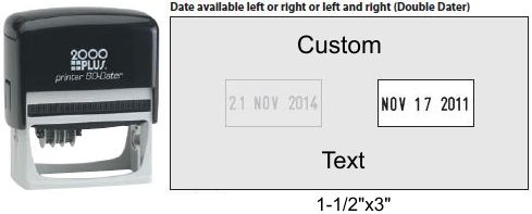Self Inking 2000 Plus P-60-R Dater