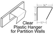 Clear Plastic Cubical Hanger