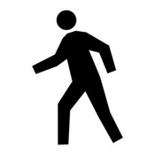 Pedestrian Stencil