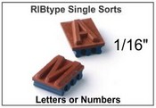 A7 RibType 1/16" Single Sort