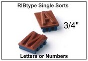 A18 RIbType 3/4" Single Sort
