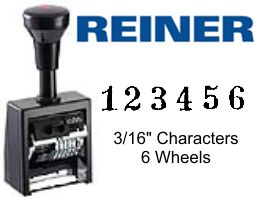 Reiner B-600 Economy Numbering Stamp