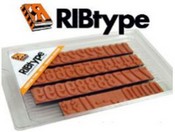 FO22VP, RibType 3/16" Roman Type-style Value Pack