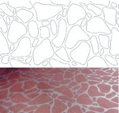 Riverstone Stencil Pattern