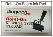 0408201 Rol-It-On Ink Pad, 3-1/2"x7"
