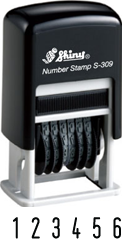 Shiny S-309 Self-Inking 6 Band Stamp