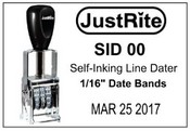 Justrite No. 00 Self-Inking Line Dater
SD-00