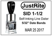 Justrite No. 1.5 Self-Inking Line Dater (5/32" Dater)
SD-1.5