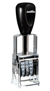 Justrite No. 2 Self-Inking Line Dater (3/16" Date Size)
SD-2
