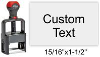 H-6000 Shiny Self Inking Stamp
Shiny Heavy Duty H-6000