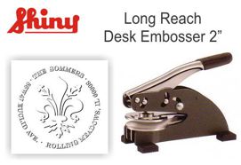 Long Reach Embossing Seal
Long Reach Embosser
Shiny EZ-EH Long Reach Embosser
