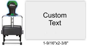 Shiny HM-6007 Heavy Metal Self Inking Stamp