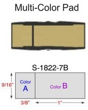 Shiny Stamp S-1822-7B Replacement Ink Pad