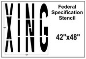 XING Federal Spec Stencil