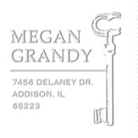 MONOGRAM EMBOSSING SEAL
Custom Vertical Key Address Embosser