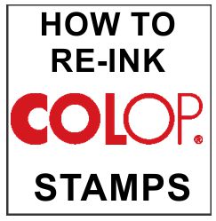 How to Re-Ink your 2000 Plus Stamp