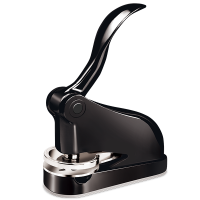 Elegant Black Chrome Desk Embosser
Elegant Desk Embosser - Black