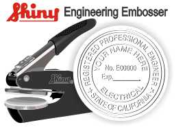 Hand Held Engineer Embossing Seal