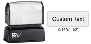 EOS-20 COLOP Pre-Inked Stamp - Quick Dry