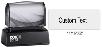 EOS-30 COLOP Pre-Inked Stamp - Quick Dry