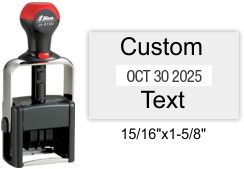 H-6100 Shiny Heavy Duty Self-Inking Dater