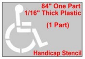 Handicap Stencil